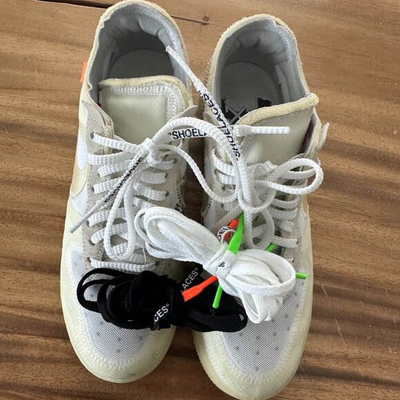 Nike Off-White x Air Force 1 Low The Ten - Size 7.5 - Picture 8 of 16